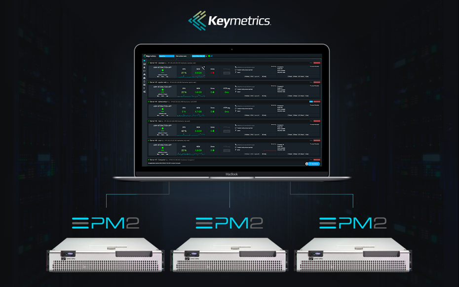 Keymetrics utilisation et architecture